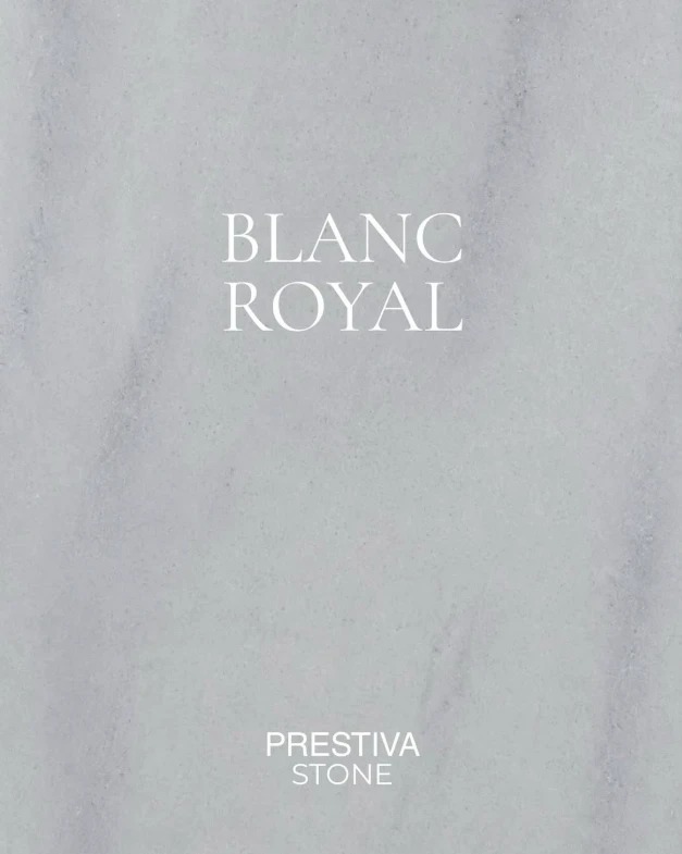 Dalle de marbre Blanc Royal