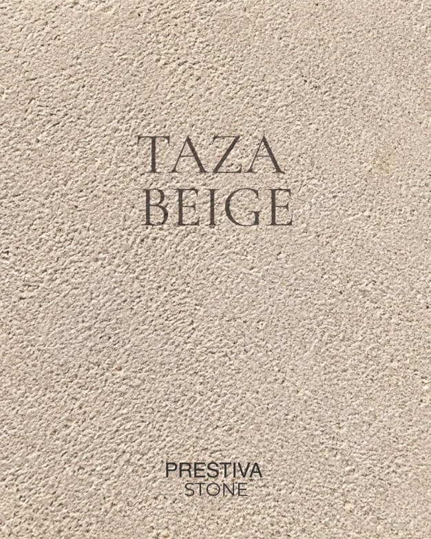 Dalle de pierre Taza Beige